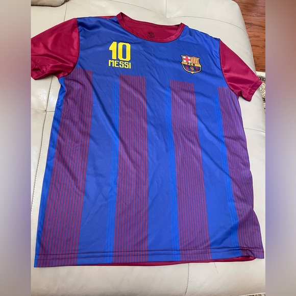 FCBarcelona Messi Soccer Jersey, XL - Picture 1 of 6
